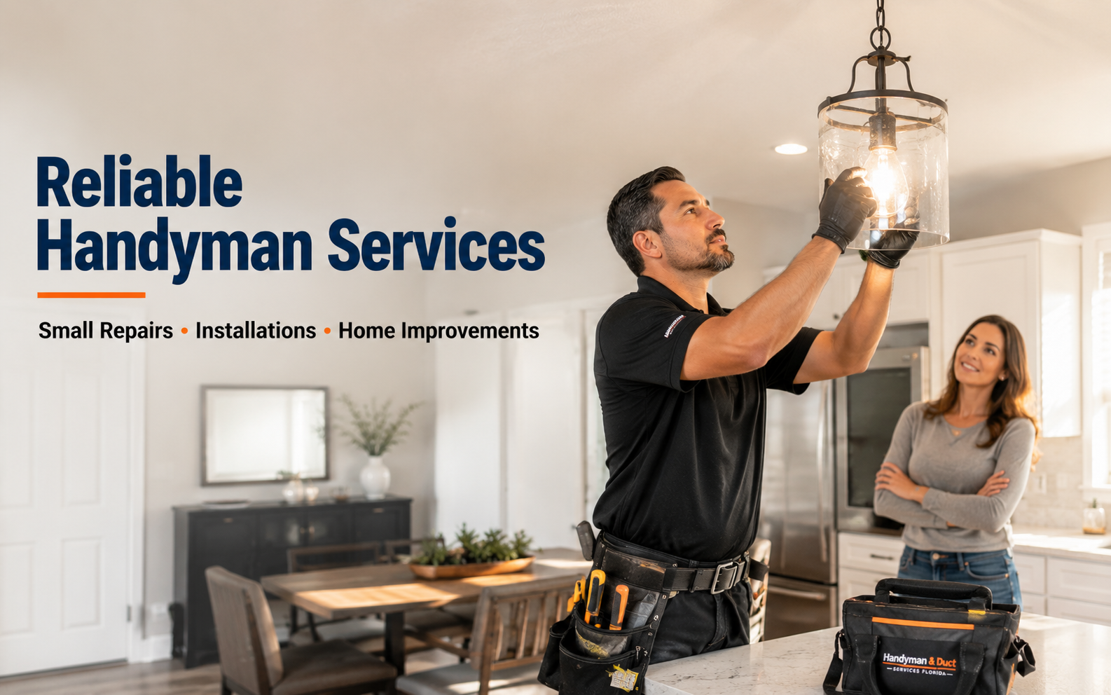 Reliable Handyman Services – Small Repairs, Installations, Home Improvements